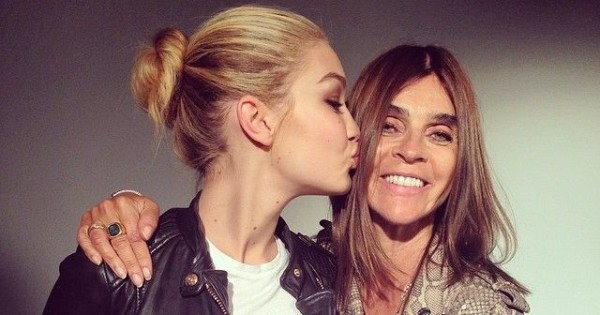 Gigi Hadid And Carine Roitfeld Interview Each Other In Bed