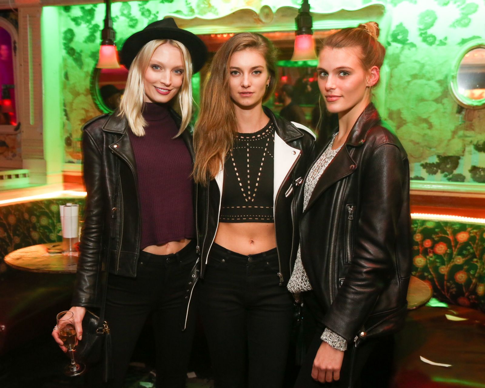 Mellissa Tammerijn, Iris Van Berne, Madison Headrick. Image: BFA/REX USA