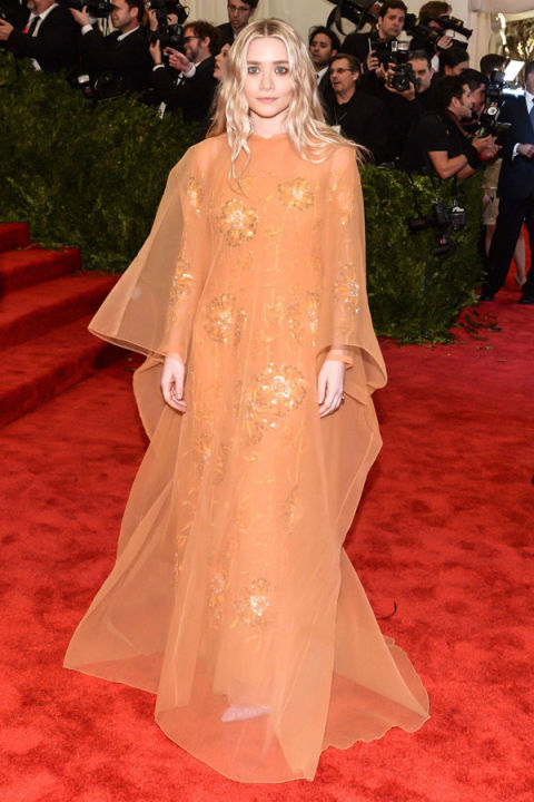 Ashley Olsen in vintage Dior, Met Gala, 2013 | Image: Getty