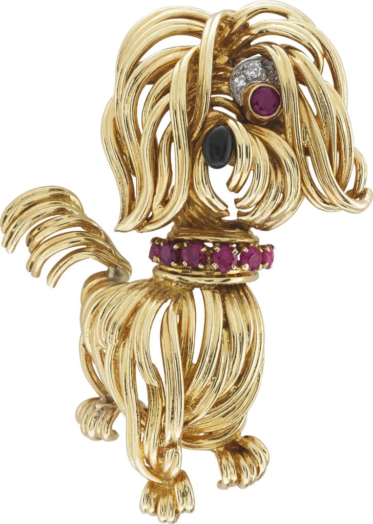 A piece from Van Cleef & Arpels’ “La Boutique” collection, circa 1961