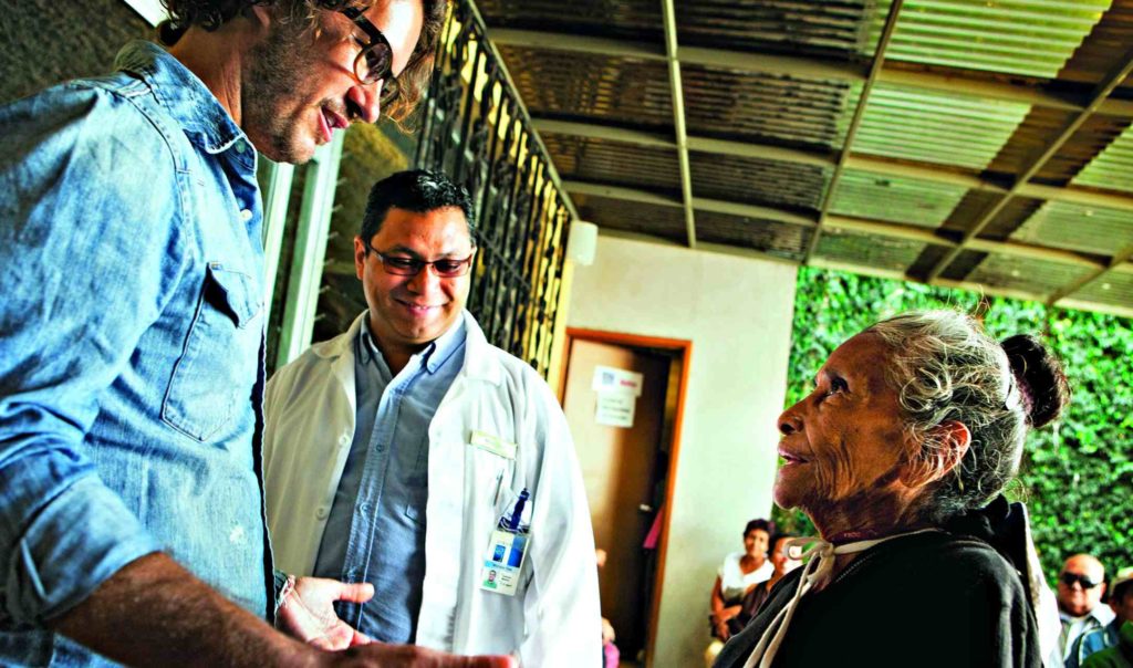 TOMS Founder, Blake Mycoskie supporting Sight outreach in Guatemala