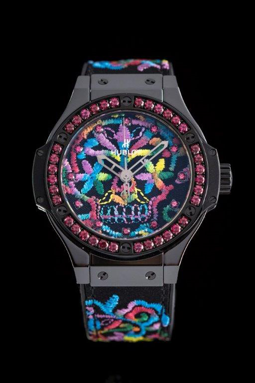 Hublot’s Broderie Sugar Skull hits the right note between couture and watch-making ingenuity