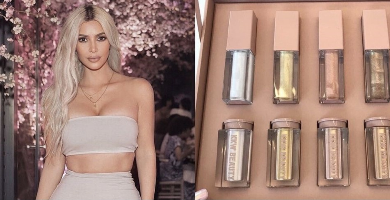 KKW Beauty Just Teased Lip Glosses and Shimmers, and They’re So Sparkly