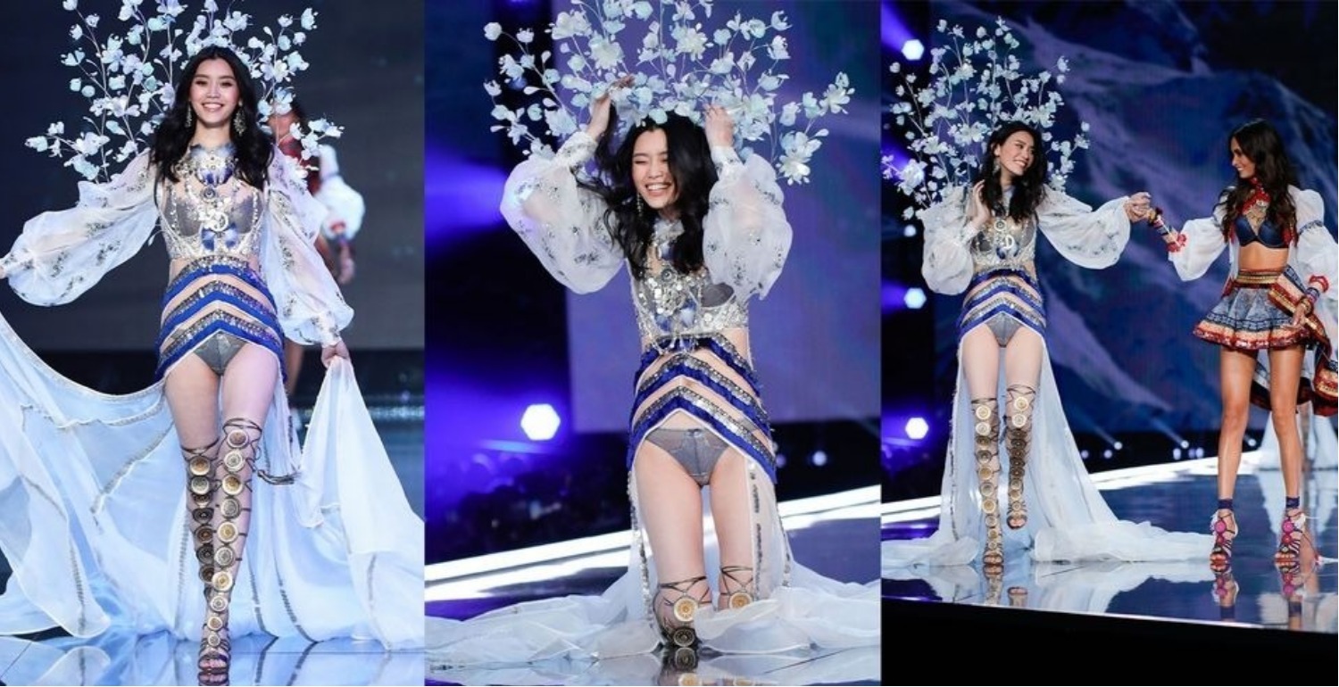 Victoria’s Secret Model Ming Xi Graciously Responds To Her Runway Fall