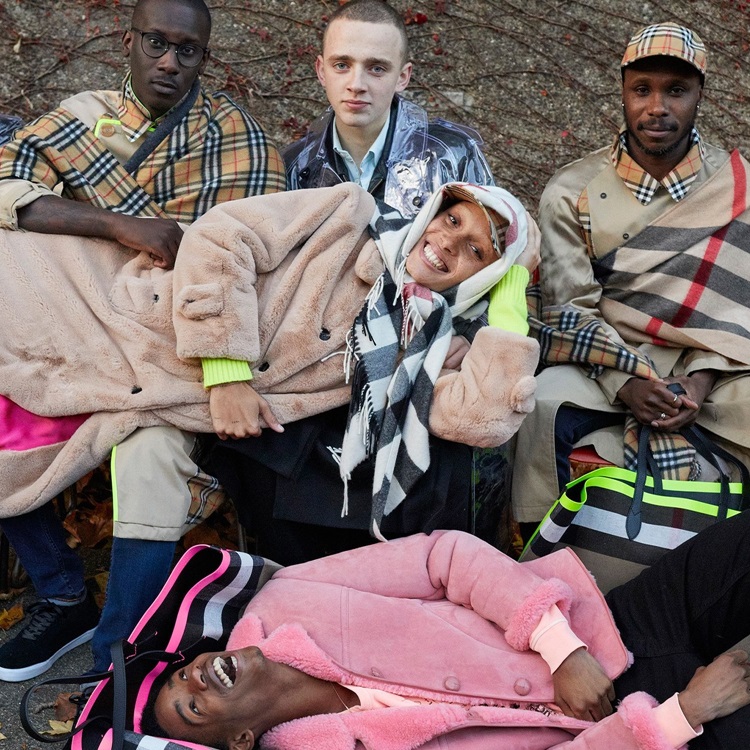 Adwoa Aboah and Juergen Teller Form a Dream Team For Burberry - Harper