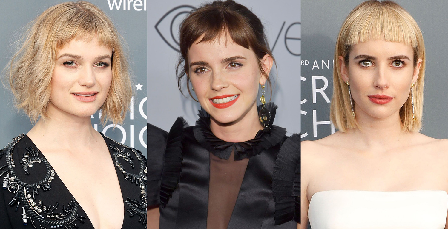 Baby Bangs Are The First Major Hair Trend of 2018