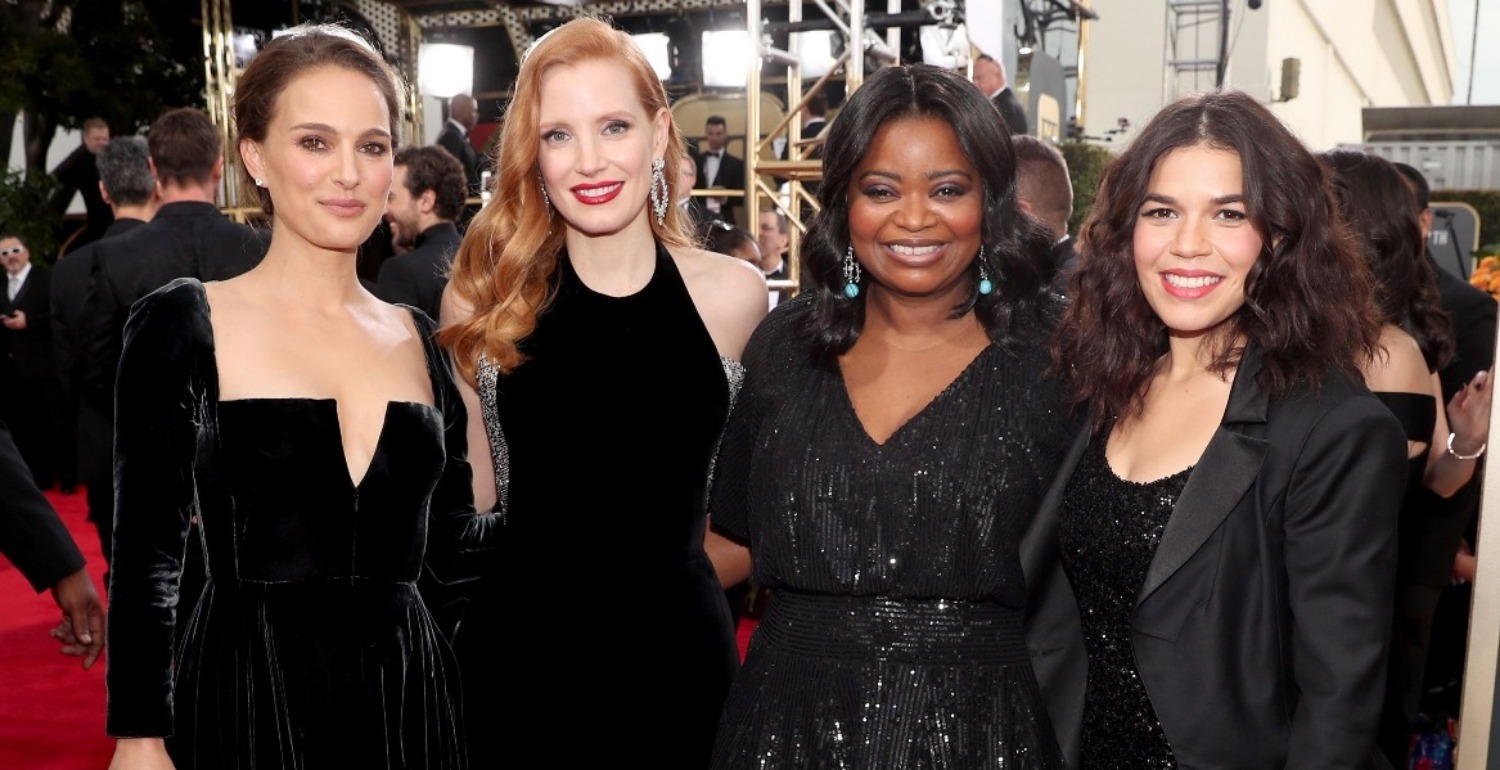 Women Open Up About Wearing Black on the Golden Globes Red Carpet