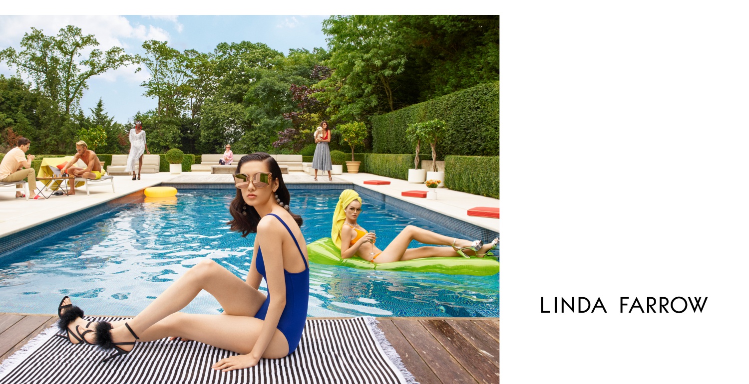 Celebrate The Good Life With Linda Farrow’s Spring Summer 2018 Collection