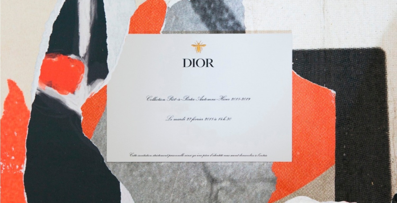 Head Over To Paris Fashion Week And Watch Dior’s AW18 Runway Show