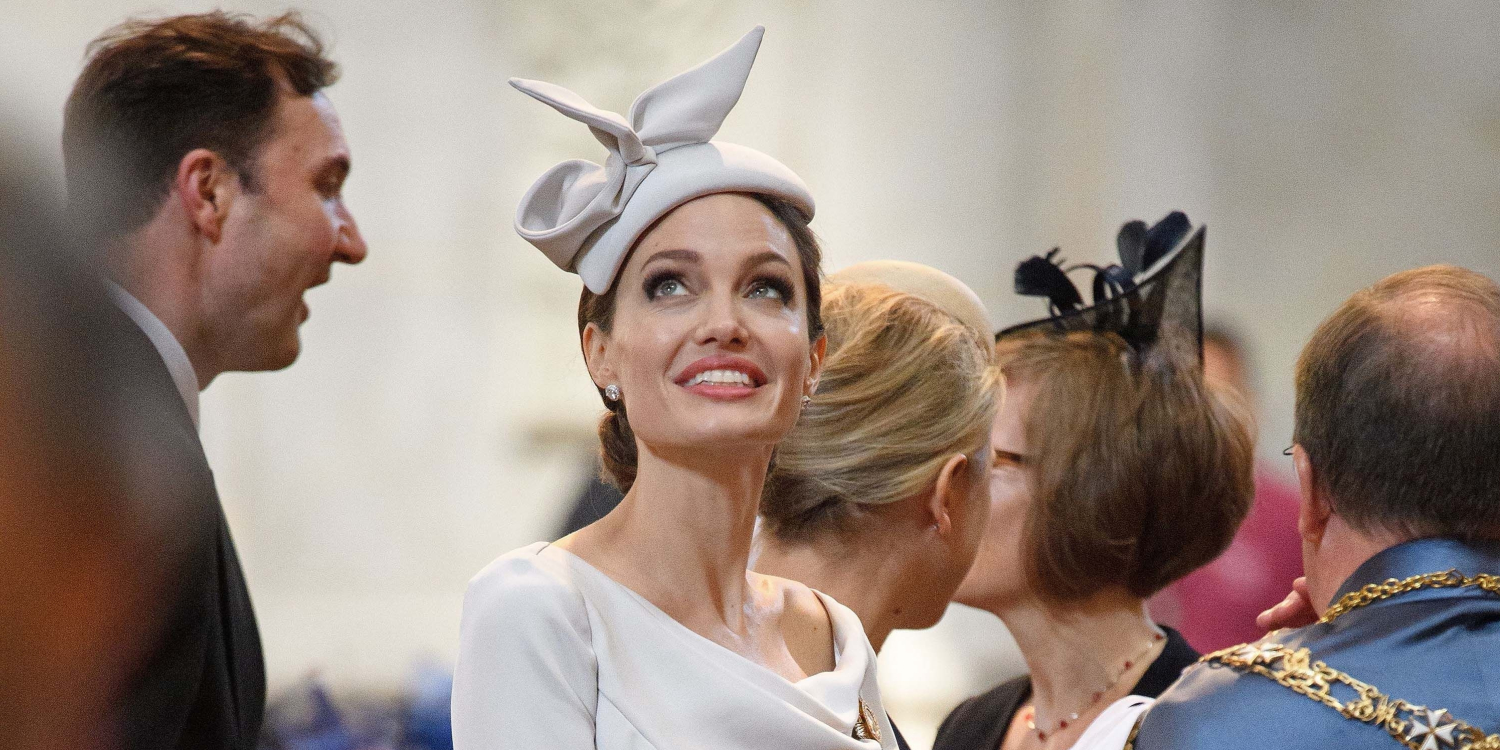 Angelina Jolie Attends a Royal Event in London with Duchess-Worthy Style