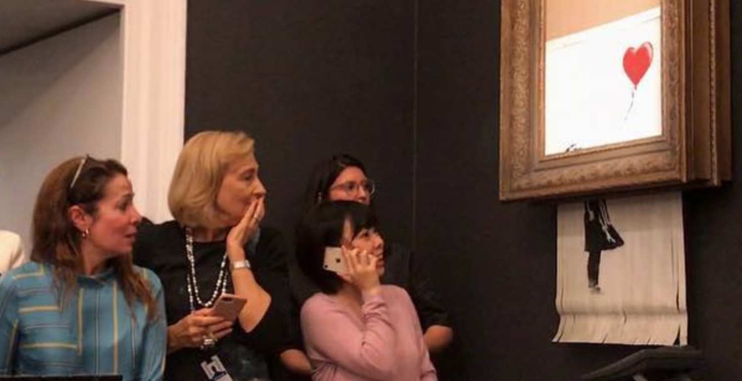 A Banksy Sold for $1.4 Million, Then Immediately Self-Destructed