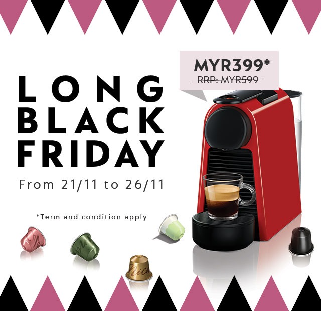Nespresso Long Black Friday (1) Harper's BAZAAR Malaysia
