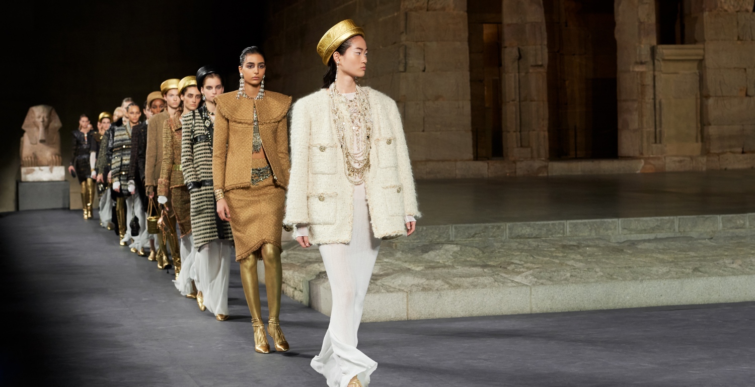 Ancient Egypt Meets Manhattan for Chanel’s 2018/2019 Métiers d’art Collection