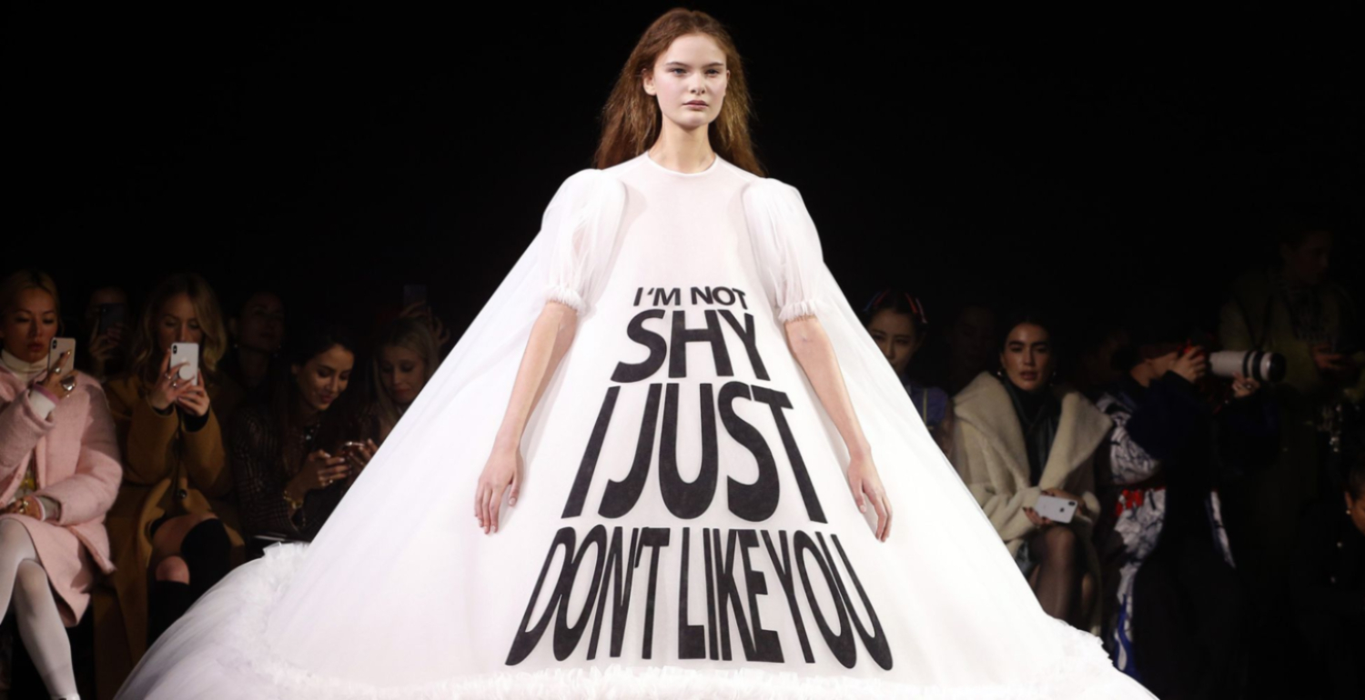 Slogan Gowns Are Here and I’m Never Wearing Anything Else Again
