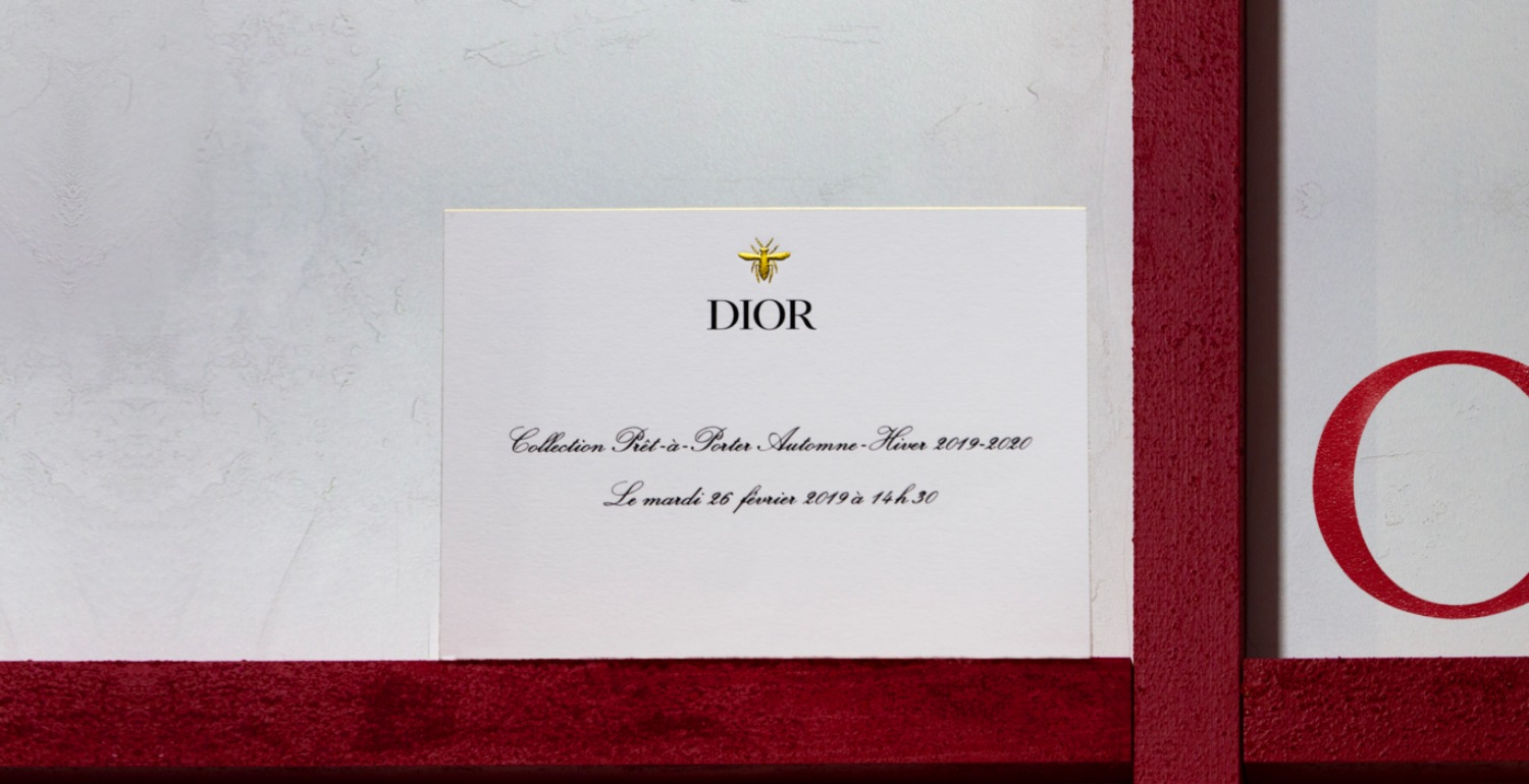 Don’t Miss The Dior Fall/ Winter 2019 Runway Show at Paris Fashion Week