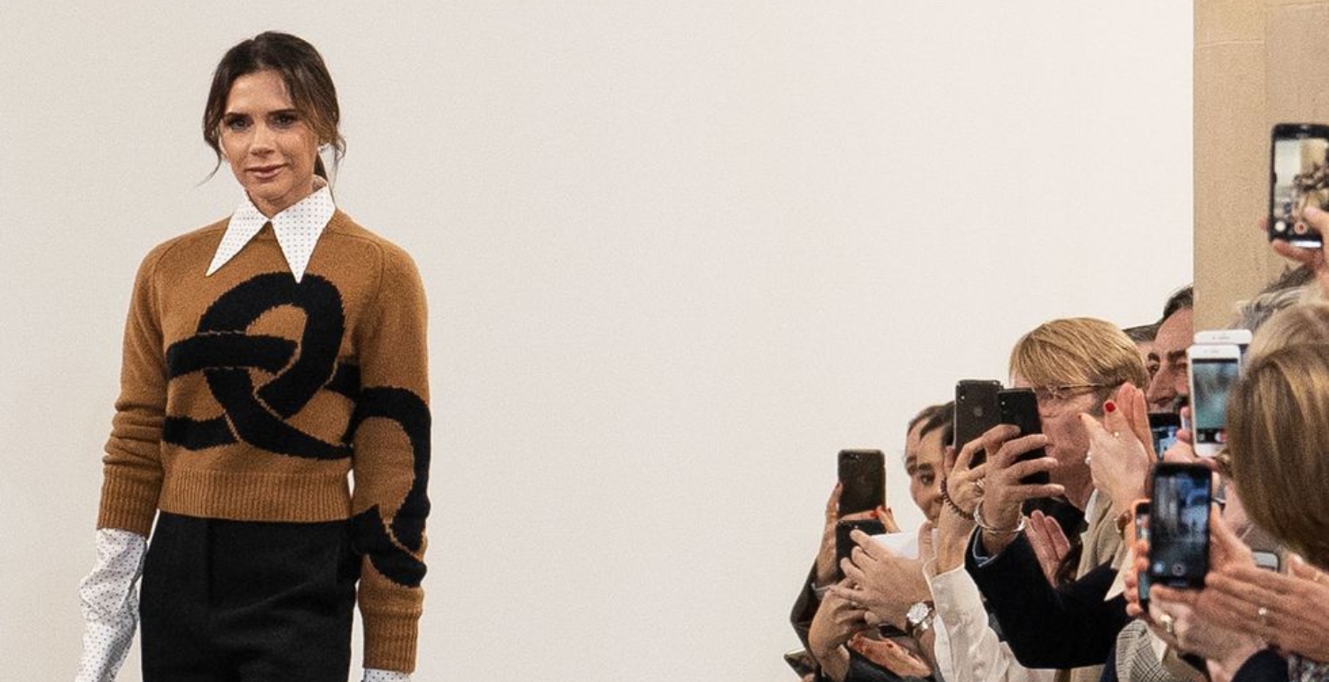Victoria Beckham Had To Give Her Bra To One Of The Models Right Before Her Fashion Show