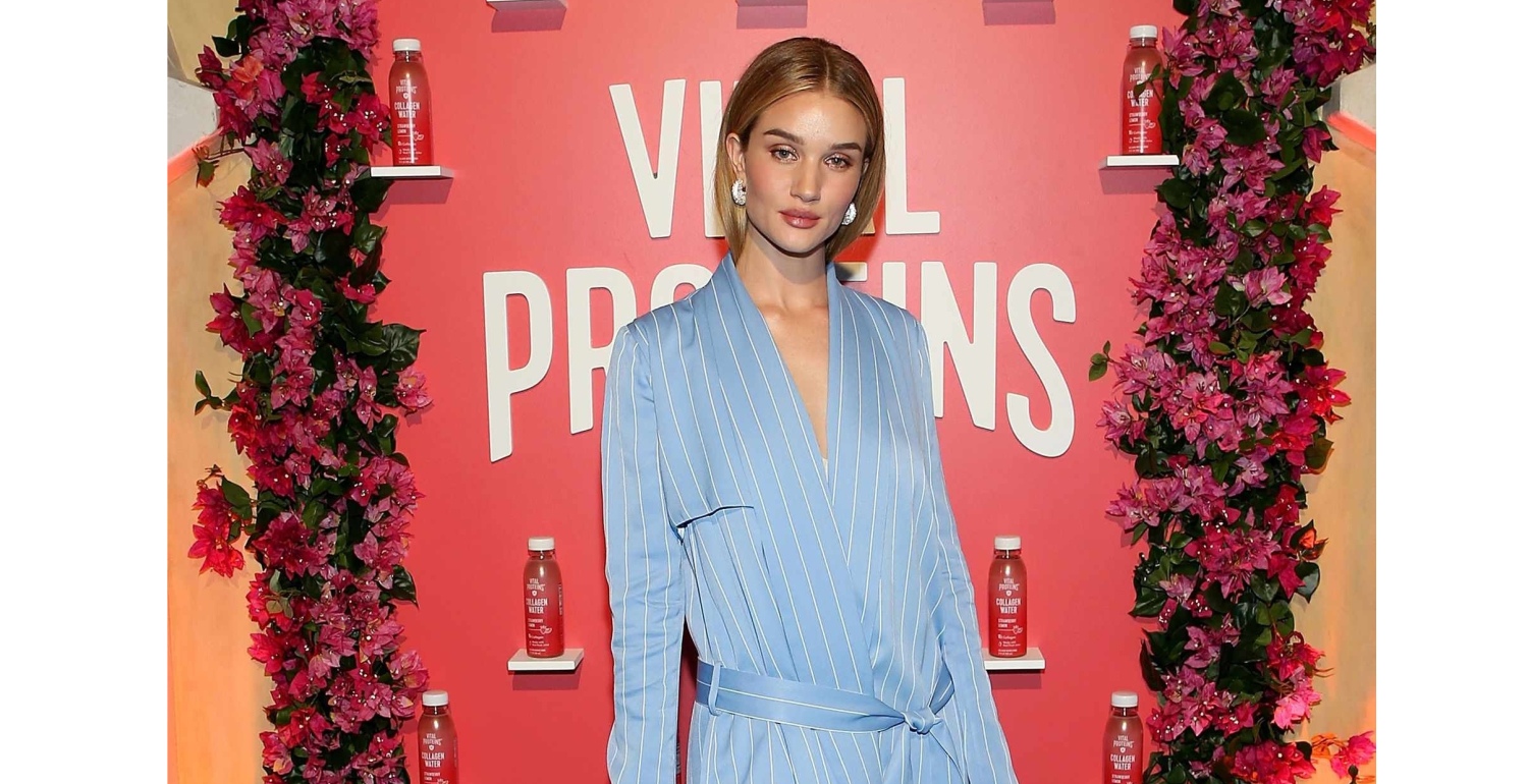 Rosie Huntington-Whiteley Makes A Strong Case For Pyjama Dressing