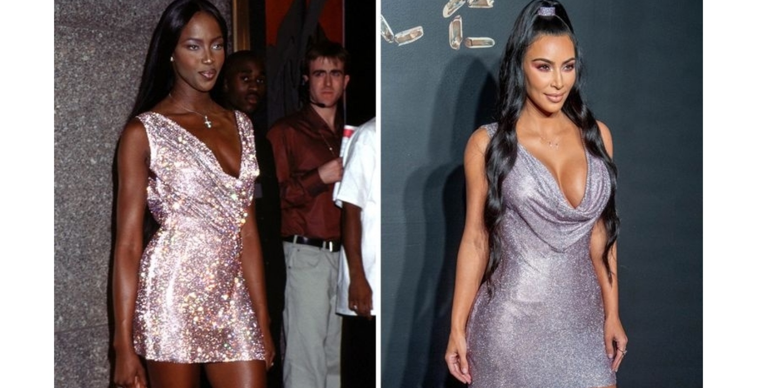 Kim Kardashian Keeps Wearing Naomi Campbell’s ’90s Looks