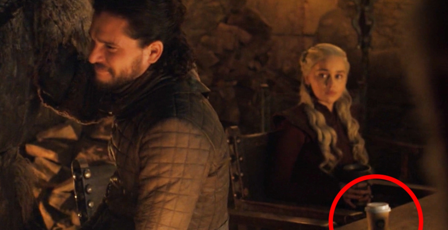 There Was A Rogue Coffee Cup In A Game of Thrones Scene And Fans Are Losing It