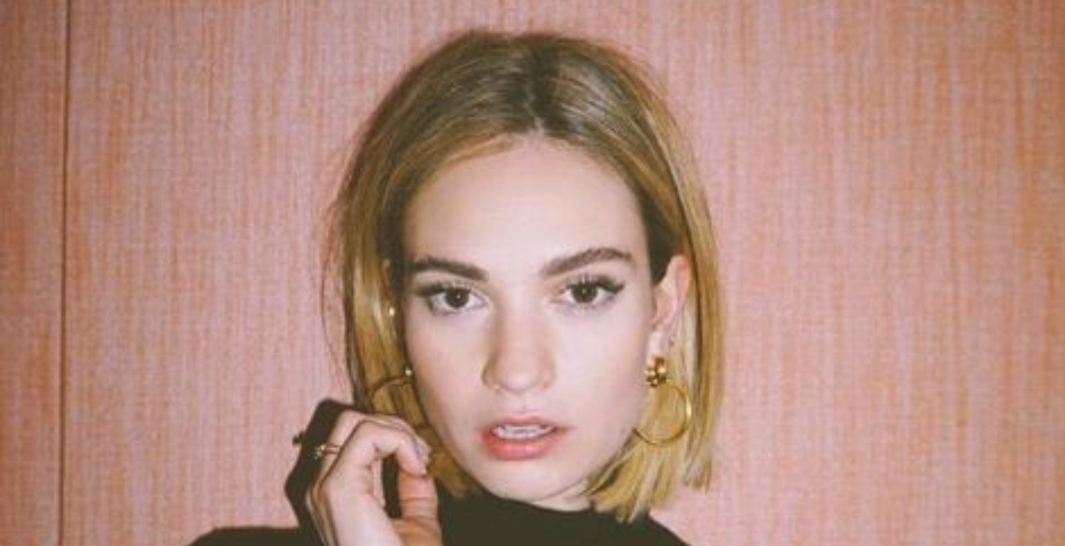 Lily James’s Blunt Bob Will Make You Want To Cut Your Hair