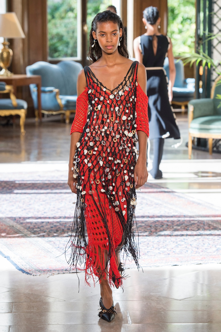 net fish cut gown