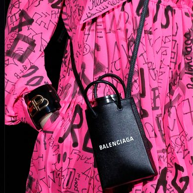 balenciaga water bottle bag