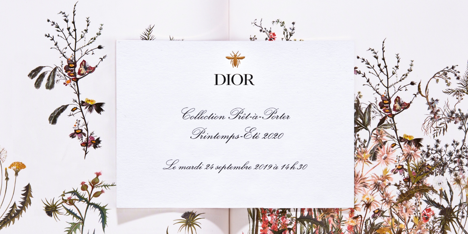 LIVESTREAM: Dior Spring/Summer 2020 Show
