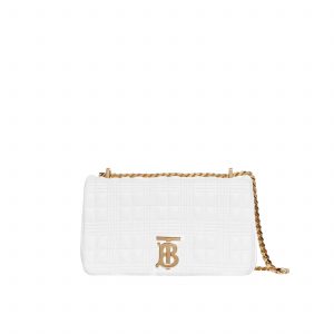 Small Quilted Check Lambskin Lola Bag