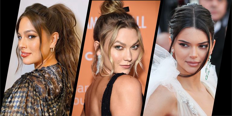 Double face-framing tendrils are back from the ’90s