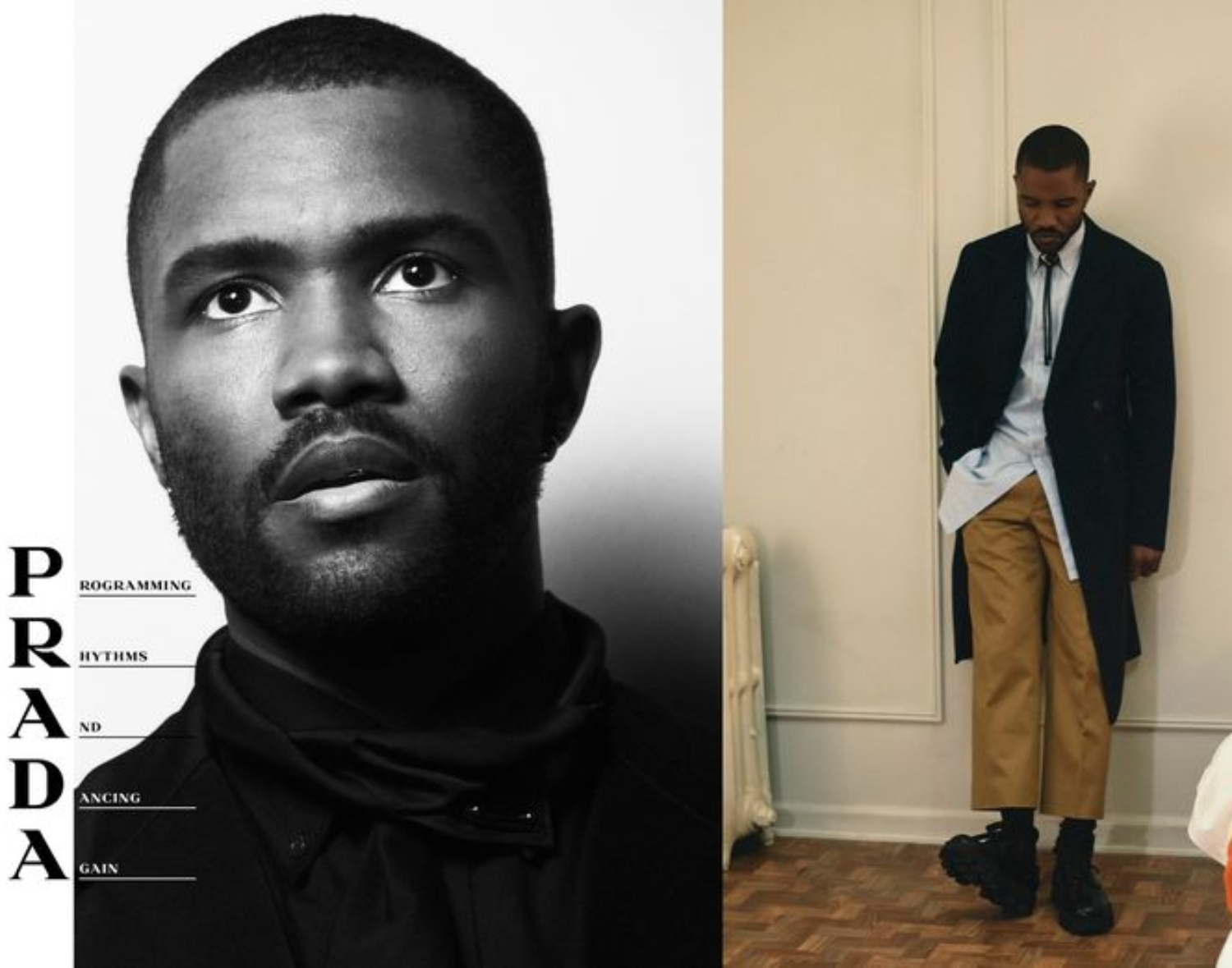Frank Ocean Fronts Prada’s Menswear Campaign
