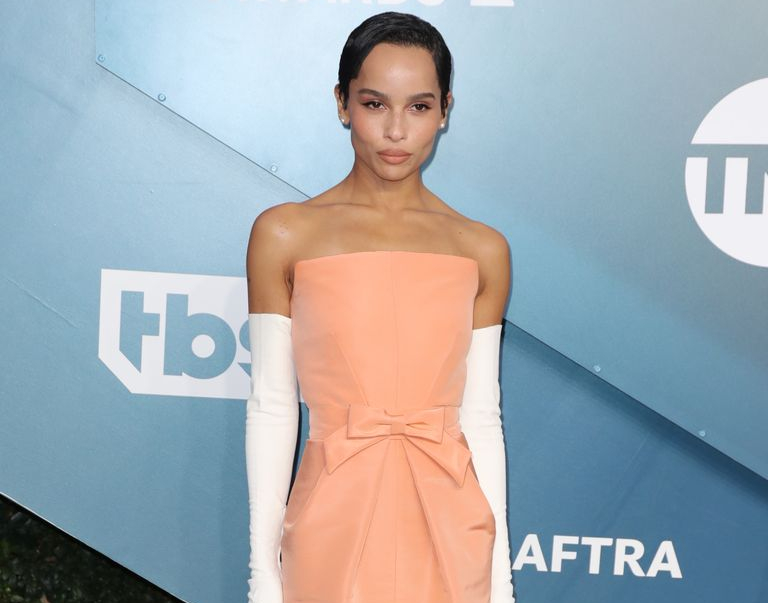Zoë Kravitz champions the return of the opera glove