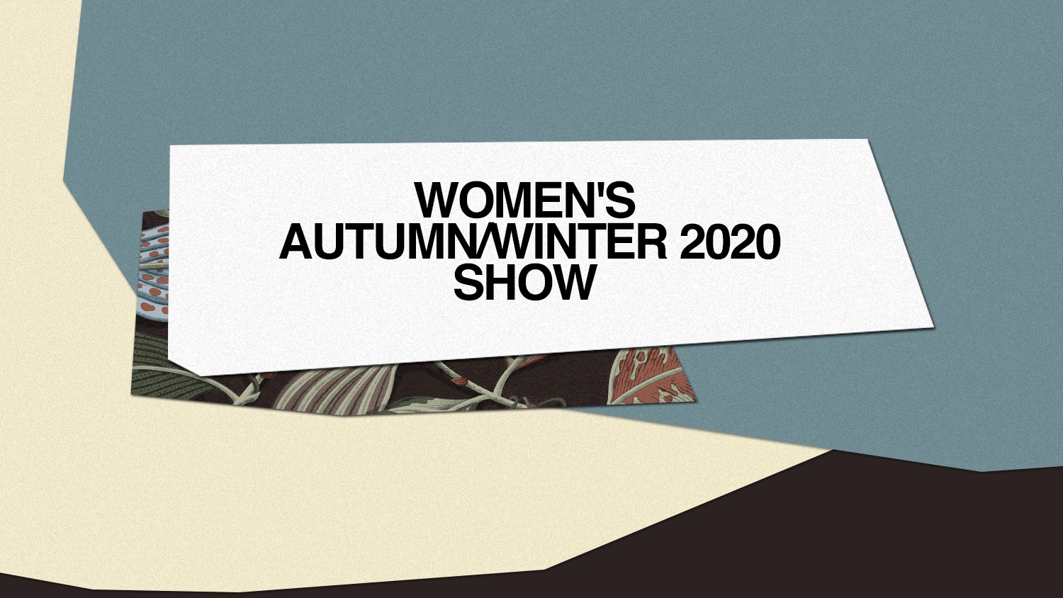 LIVESTREAM: Salvatore Ferragamo Women’s  Autumn/Winter 2020
