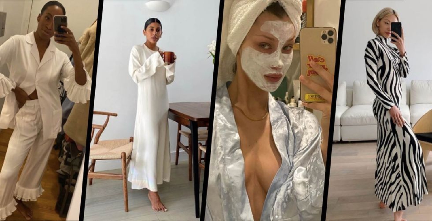 At-home wardrobe inspiration from the fashion crowd