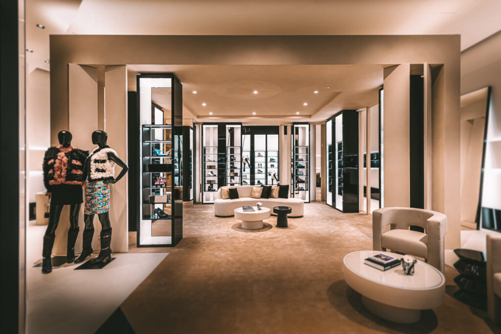 Chanel shoe boutique