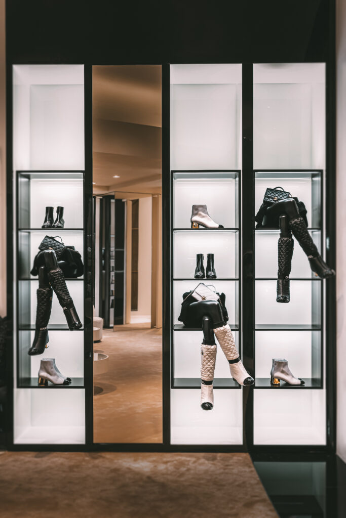 Chanel shoe boutique