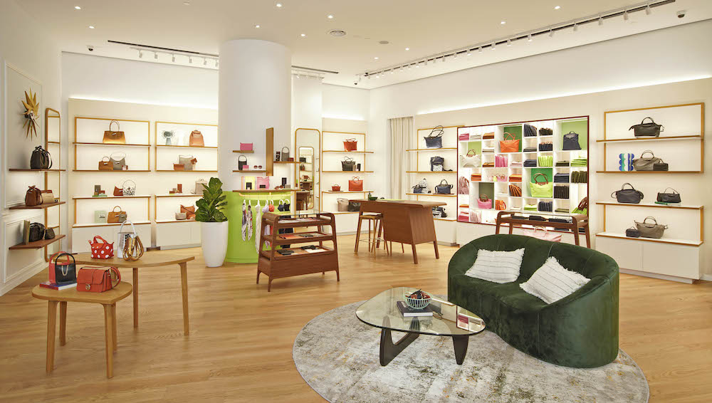 Longchamp new store concept in Pavilion KL.