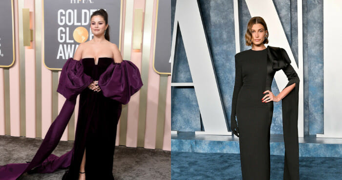 Selena Gomez and Hailey Bieber