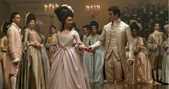 Netflix queen charlotte interview