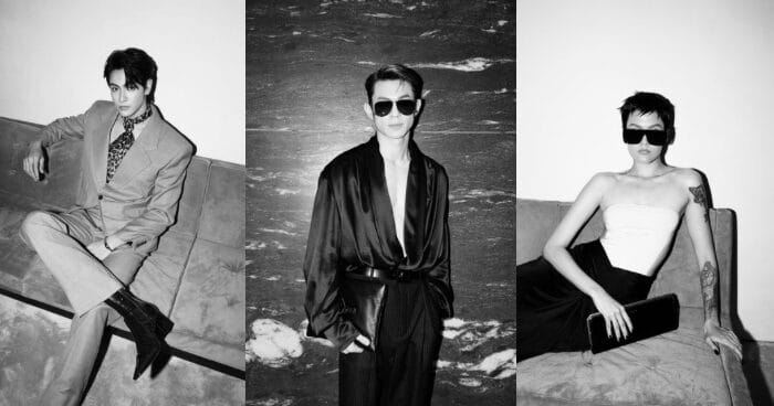 Thai Actor Joong visits the Saint Laurent TRX boutique in KL