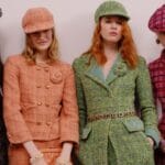 backstage at the Chanel metiers d'art 23/24 runway show