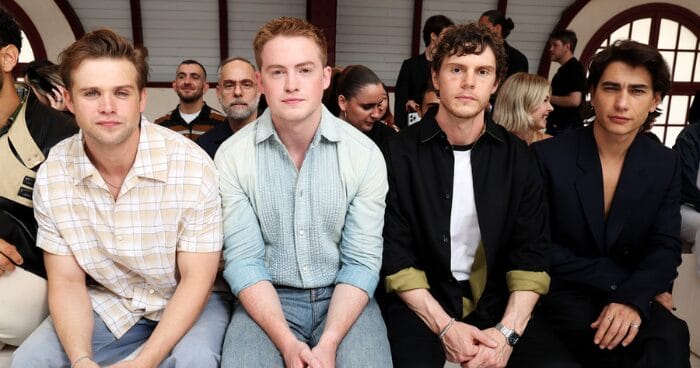 best-dressed men at the Loewe spring/summer 2025