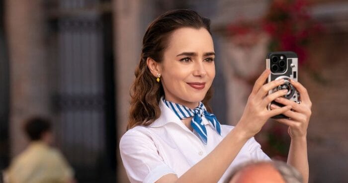 inside emily in paris s4 looks that takes inspiration from audrey hepburn