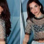 an inside look of dua lipa's on-stage looks lately
