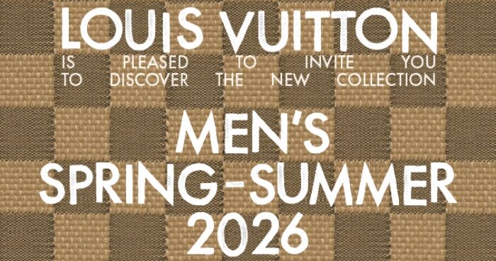 Livestream Louis Vuitton SS26 men