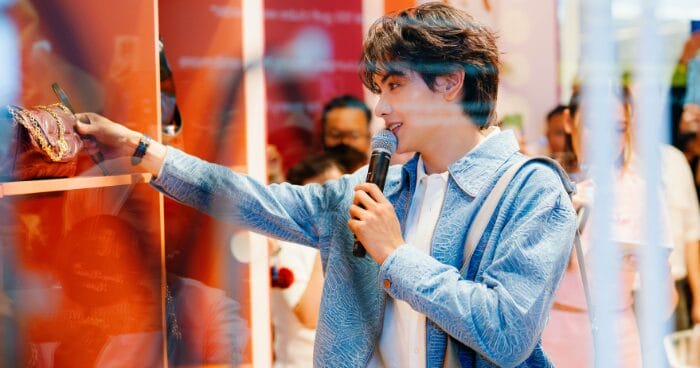 Thai actor Joong Archen in Kuala Lumpur