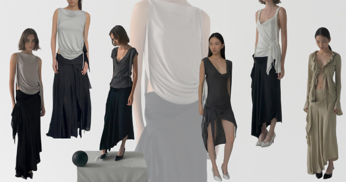 caro chia malaysian fashion designer, ss26 collection, a witted flowers