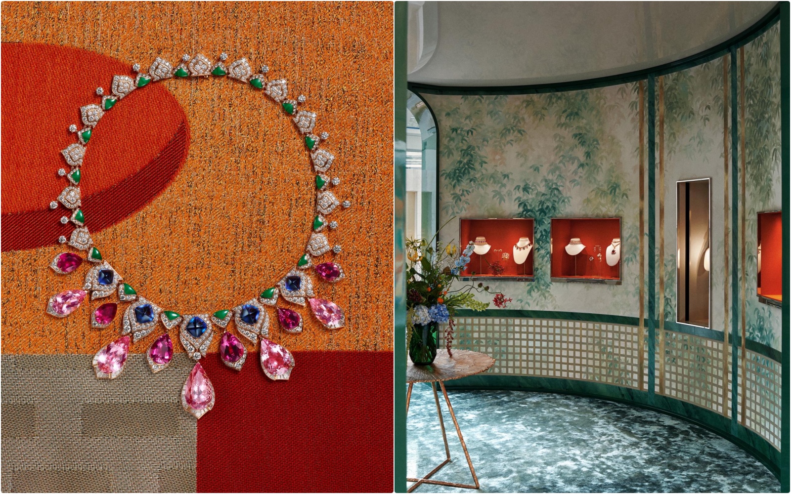Bvlgari Eclettica exhibition space
