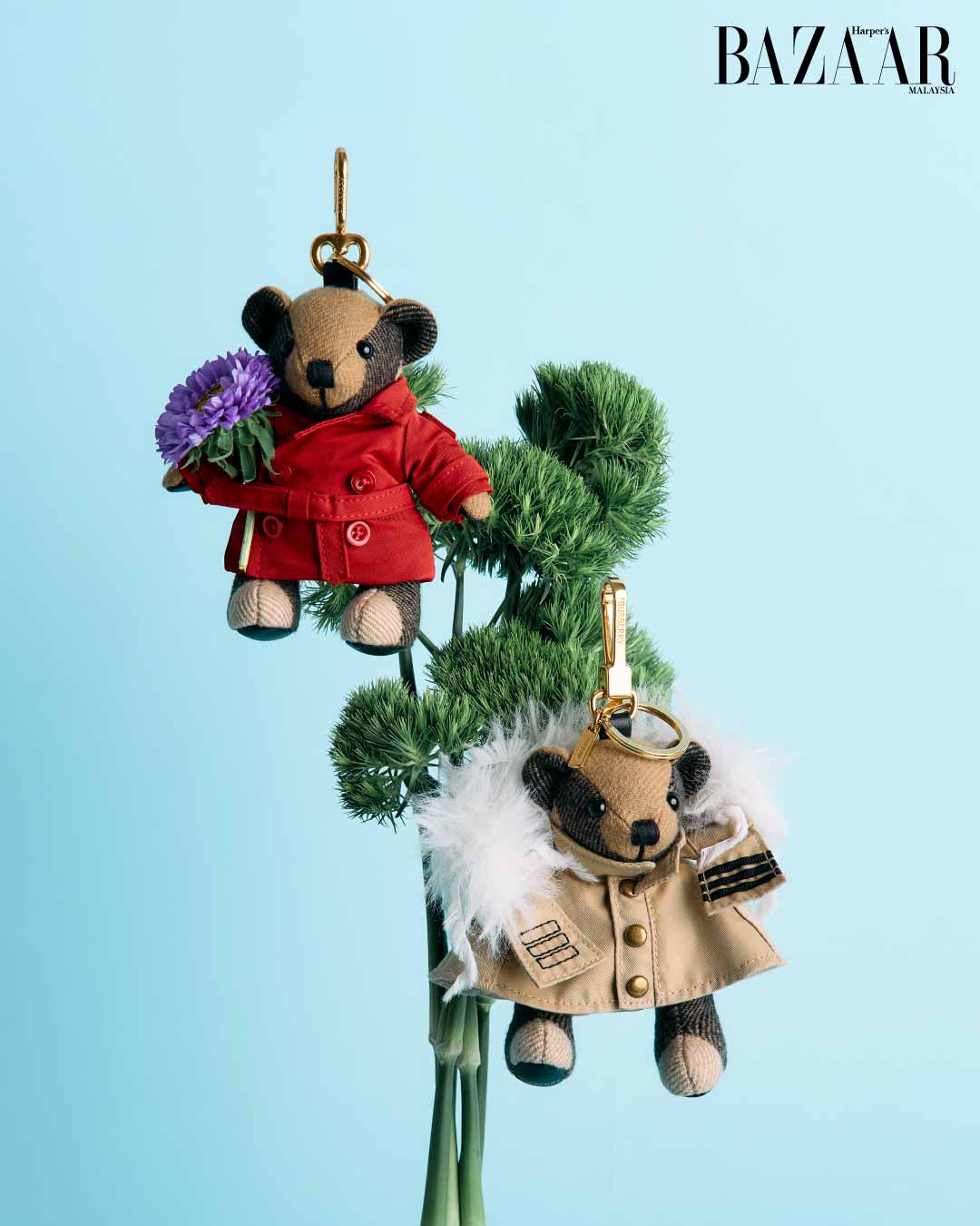 Thomas Bear charms, Burberry, Spring/Summer '26 accessories